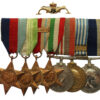 WW2 and Royal Navy Long Service & Good Conduct Medal Group of Seven - Chief Petty Officer Cook R.E. Easton, Royal Navy