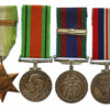 WW2 Royal Canadian Navy Medal Group of Six - Petty Officer 1st Class J.W.L. Pelletier, Royal Canadian Navy