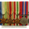 WW2 and Royal Navy Long Service & Good Conduct Medal and Bar Group of Six - Petty Officer J.C.B. Love, Royal Navy