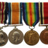 WW1 Military Medal, British War Medal, Victory Medal and Special Constabulary Long Service Medal Group of Four - Cpl. F.W. Adams, Royal Army Service Corps