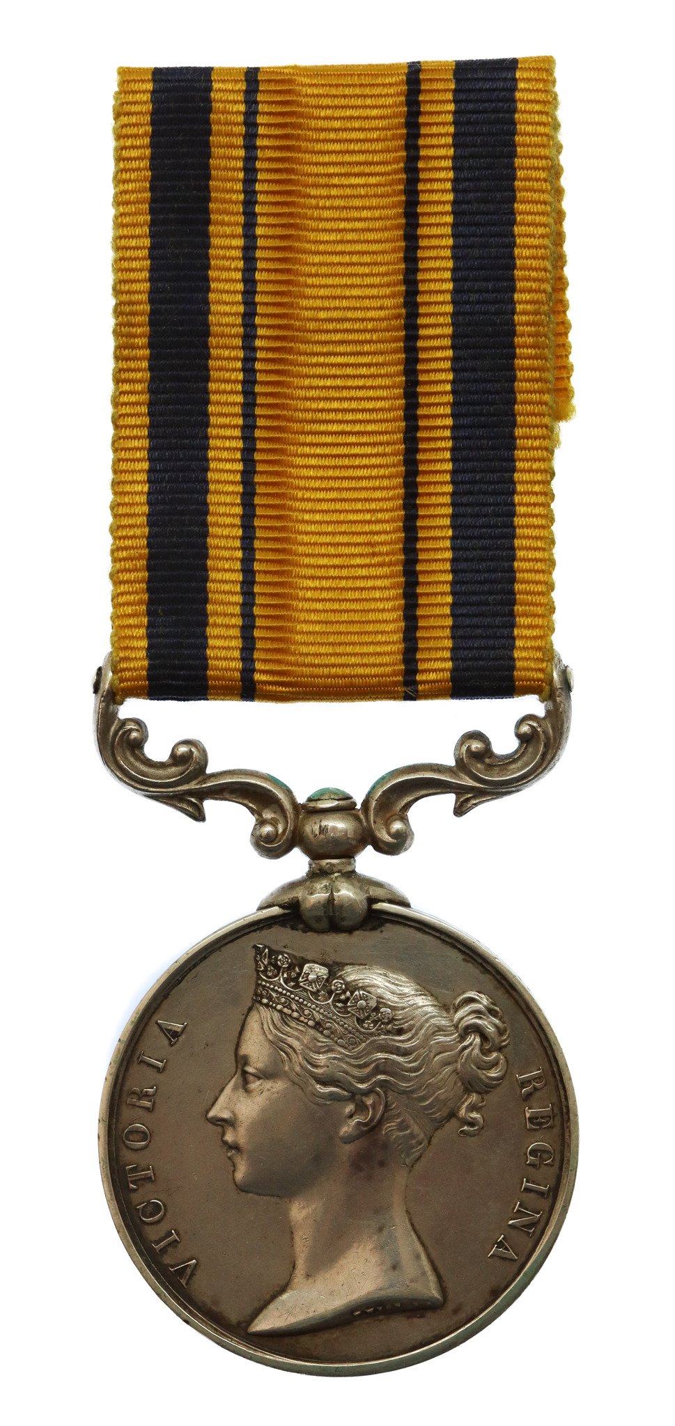 South Africa 1877-79 Medal (No Clasp) - Dom 3rd Class C.A. Saunders, Royal Navy, HMS "Tenedos"