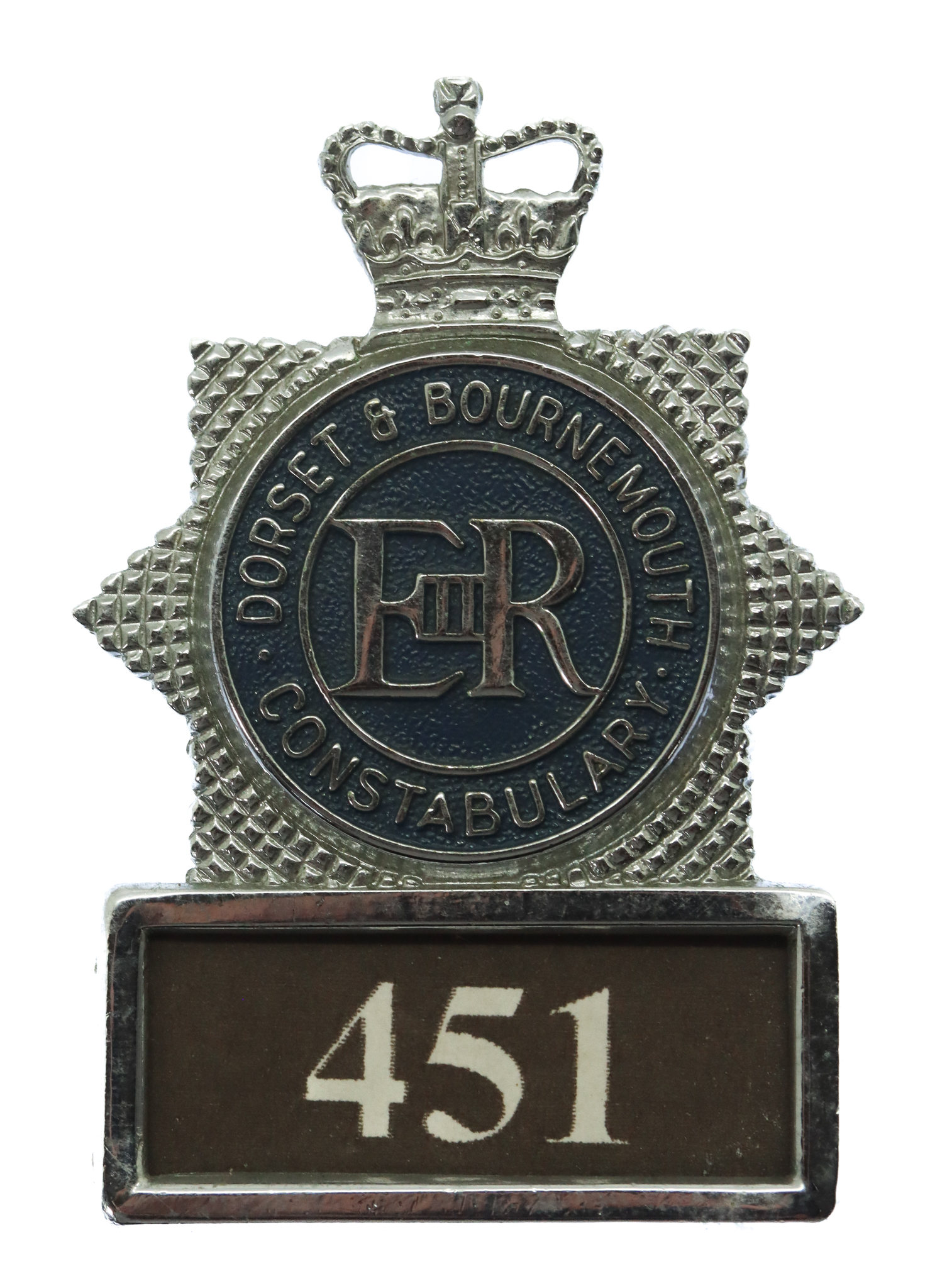 Dorset & Bournemouth Constabulary Breast Badge - Queen's Crown
