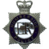 Humberside Police Senior Officer's Enamelled Cap Badge - Queen's Crown