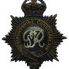 George VI Hertfordshire Constabulary Black Helmet Plate
