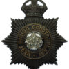 West Riding Constabulary Night Helmet Plate - King's Crown