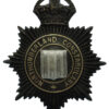 Northumberland Constabulary Night Helmet Plate - King's Crown