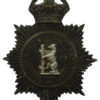 Warwickshire Constabulary Night Helmet Plate - King's Crown