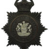 Nottinghamshire Constabulary Night Helmet Plate - King's Crown