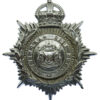 Nottingham City Police Helmet Plate - King's Crown