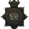 George VI Gloucestershire Constabulary Black Helmet Plate