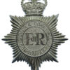 Devon & Cornwall Constabulary Helmet Plate - Queen's Crown