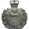 Glamorgan Constabulary Wreath Helmet Plate - Queen's Crown
