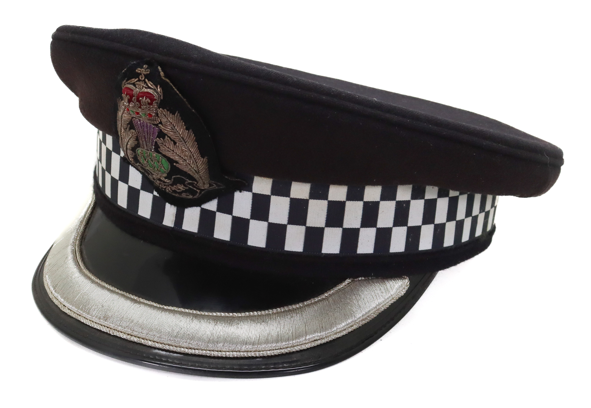 Scottish Police Forces Senior Officer's Peaked Cap 