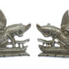 Pair of Argyllshire Constabulary Collar Badges