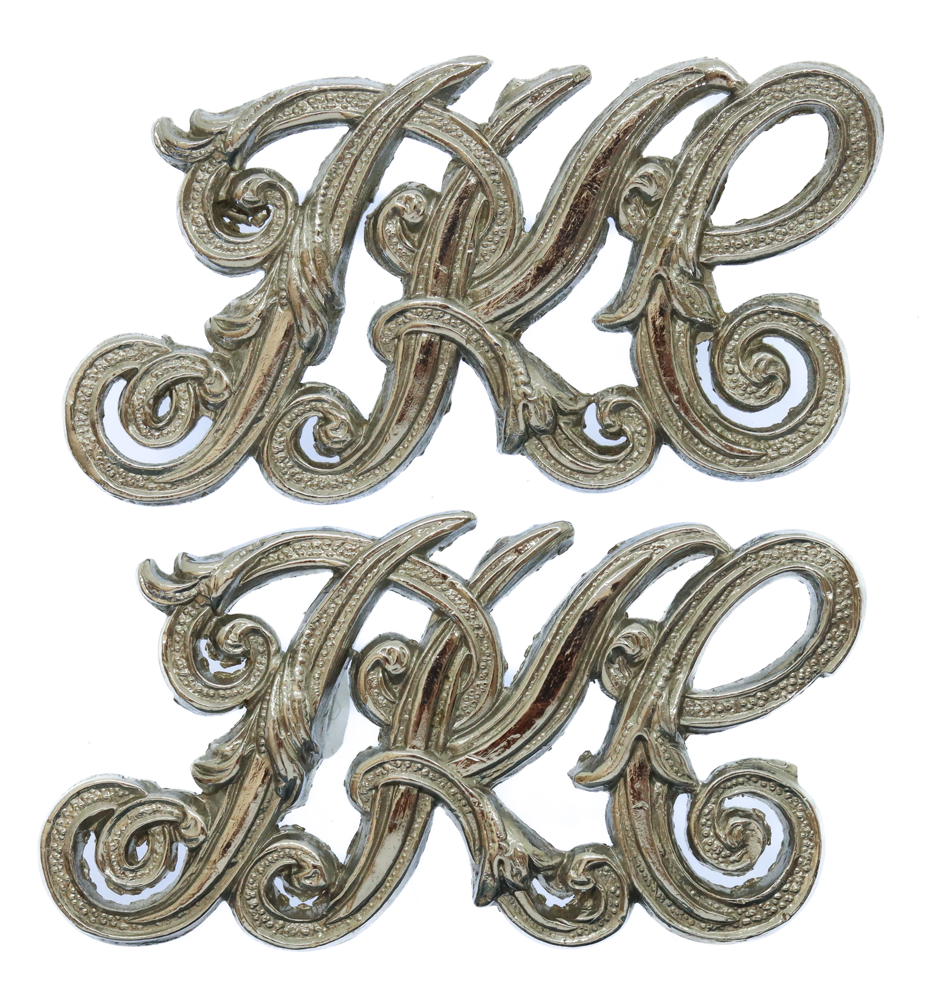 Pair of Perth & Kinross-shire Constabulary Collar/Epaulette Badges