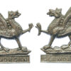 Pair of Glamorgan Constabulary Collar Badges