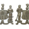 Pair of Sheffield City Police Collar Badges