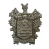 Blackpool Police Coat of Arms Chrome Collar Badge