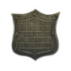 Grantham Borough Police White Metal Collar Badge