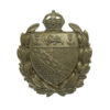 Norfolk Constabulary White Metal Collar Badge - King's Crown