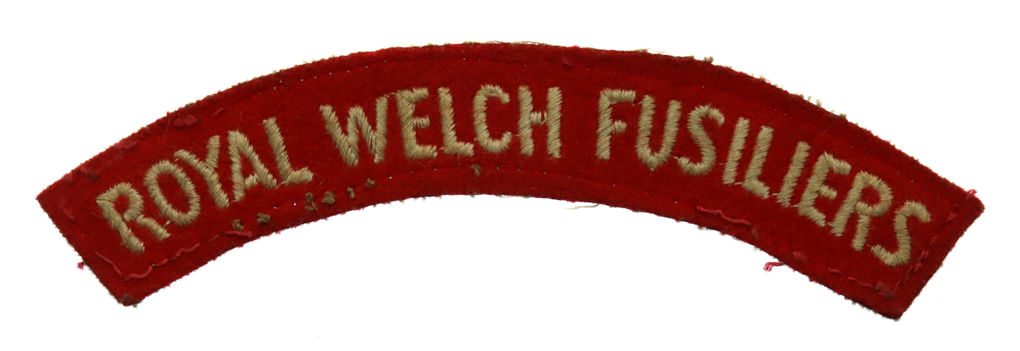 Royal Welch Fusiliers (ROYAL WELCH FUSILIERS) Cloth Shoulder Title