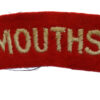 Monmouthshire Regiment (MONMOUTHSHIRE) Cloth Shoulder Title