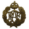 Royal Canadian Air Force (R.C.A.F.) Cap Badge - King's Crown