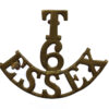 6th Territorial Bn. Essex Regiment (T/6/ESSEX) Shoulder Title