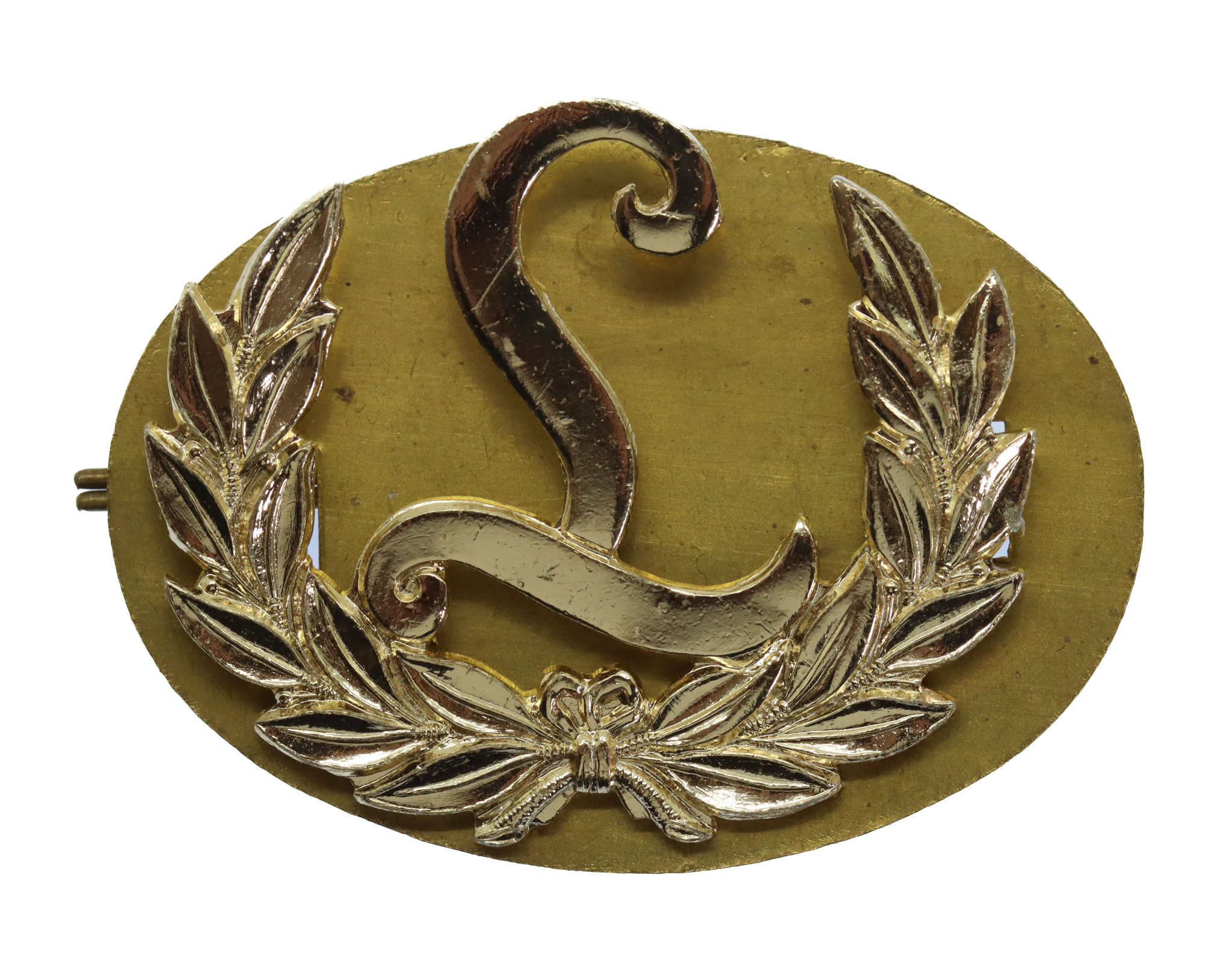 British Army Gun Layer Anodised (Staybrite) Proficiency Arm Badge