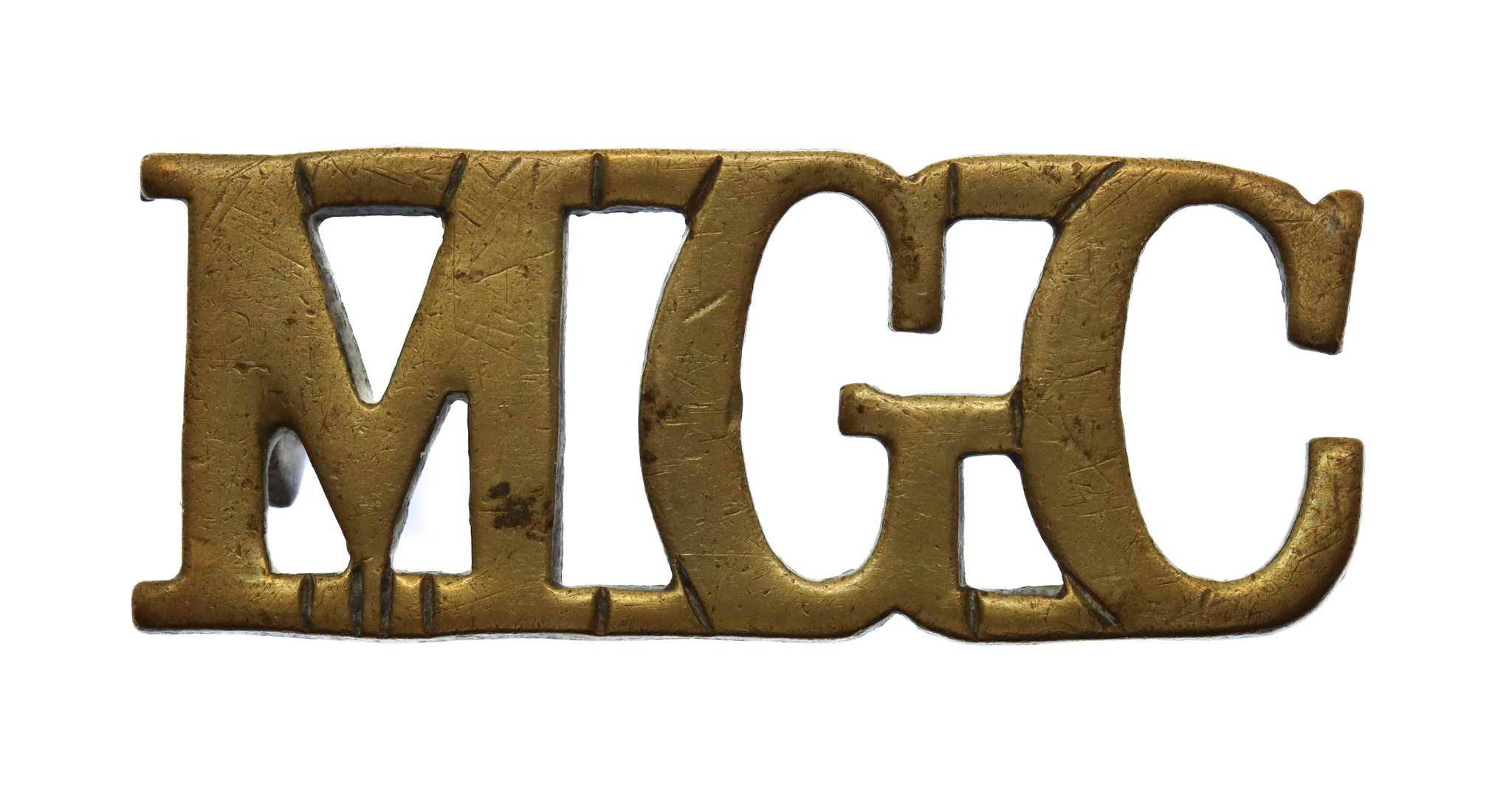 Machine Gun Corps (M.G.C.) Shoulder Title