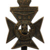 16th (Church Lads Brigade Cadets) Bn. King's Royal Rifle Corps (K.R.R.C.) Cap Badge - King's Crown