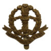 Middlesex Regiment WW1 All Brass Economy Cap Badge
