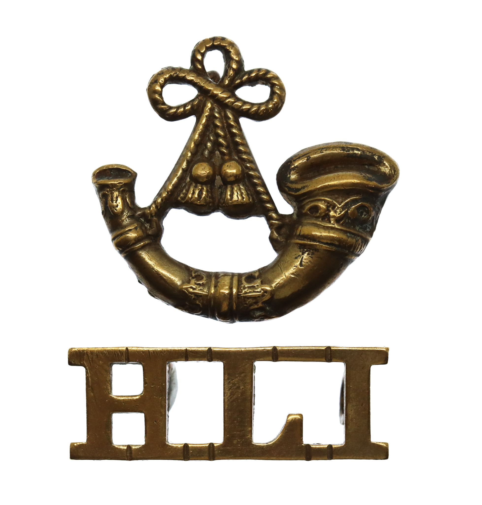 Highland Light Infantry (Bugle/HLI) Shoulder Title