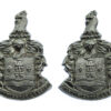 Pair of Gateshead Borough Police Collar Badges