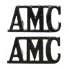 Pair of Air Ministry Constabulary (A.M.C.) Epaulette Badges