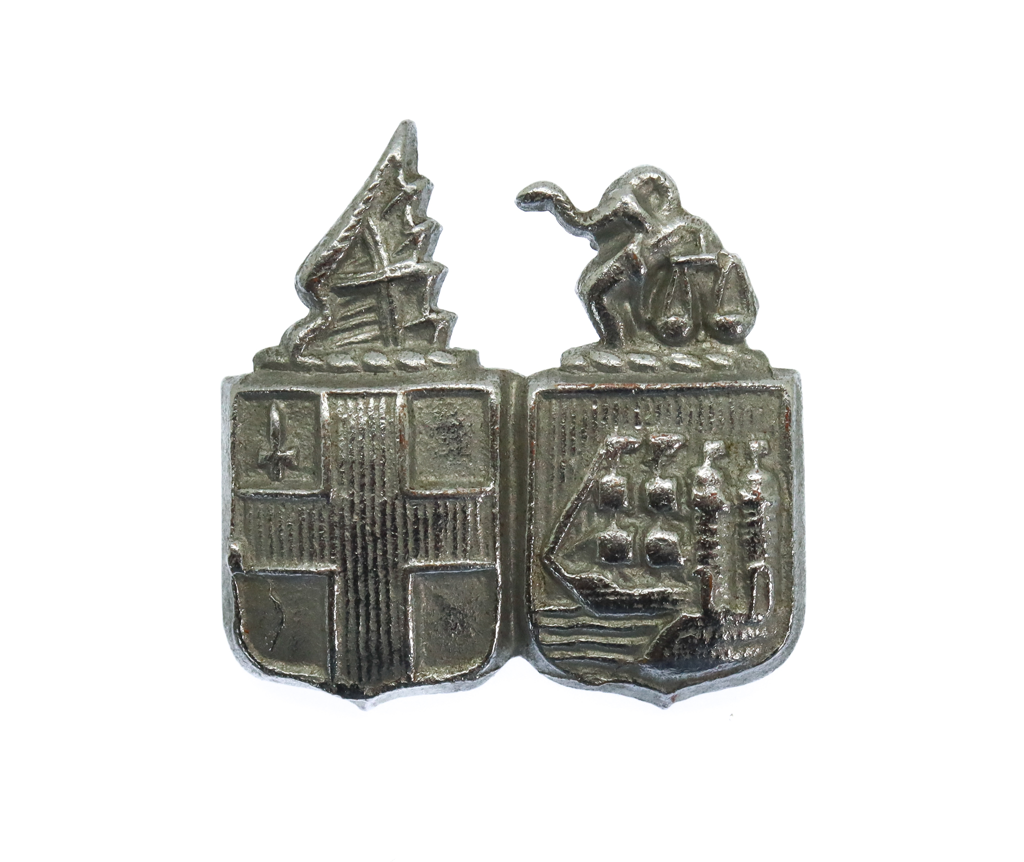 Great Western Railway Police Chrome Collar Badge