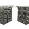 Pair of Southern Railway Police Collar Badges