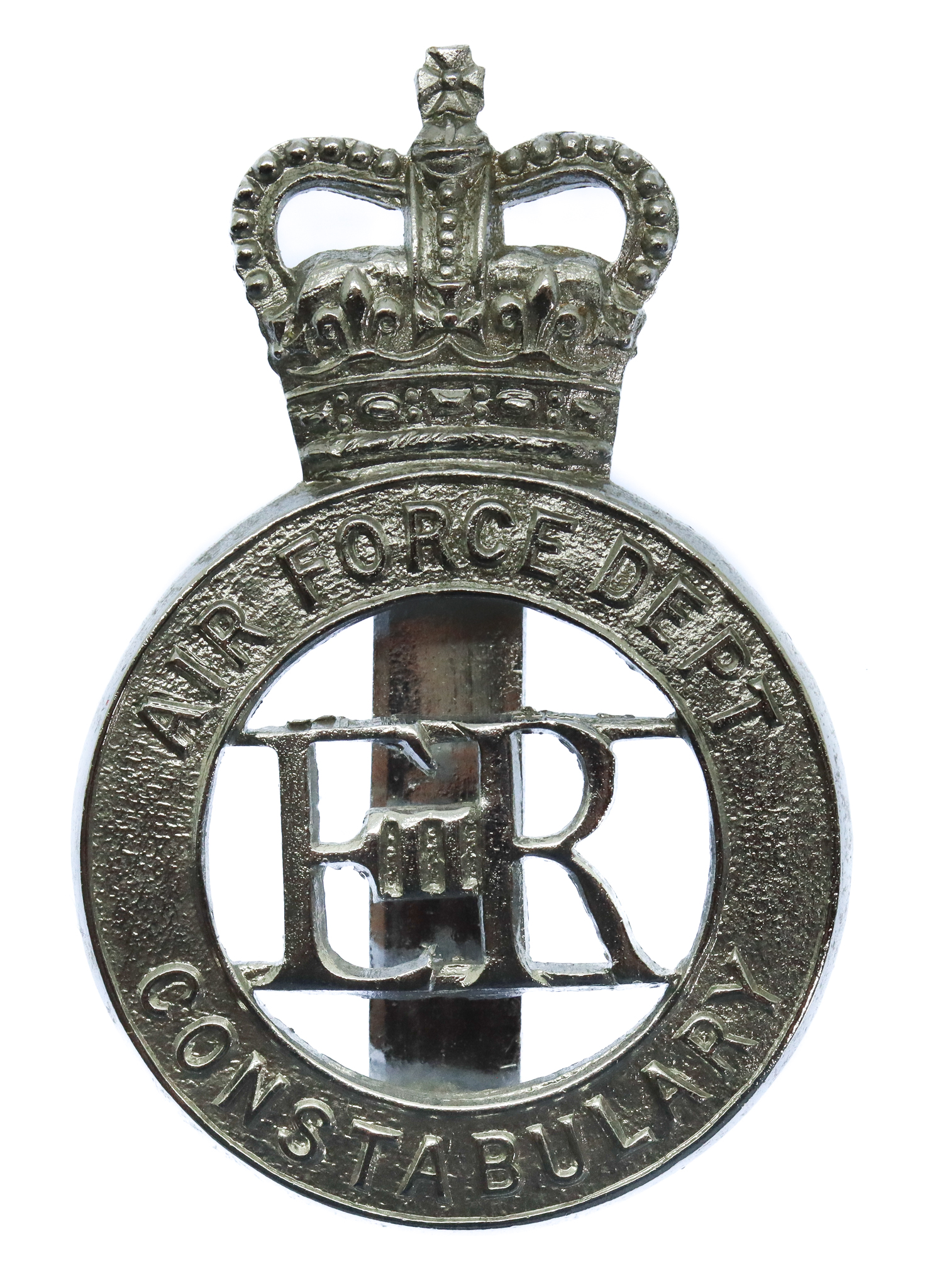 Air Force Department Constabulary Cap Badge - Queen's Crown