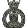 Derbyshire Constabulary Cap Badge - Queen's Crown