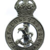 Kent Constabulary Cap Badge - King's Crown