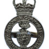 Devon & Cornwall Constabulary Cap Badge - Queen's Crown