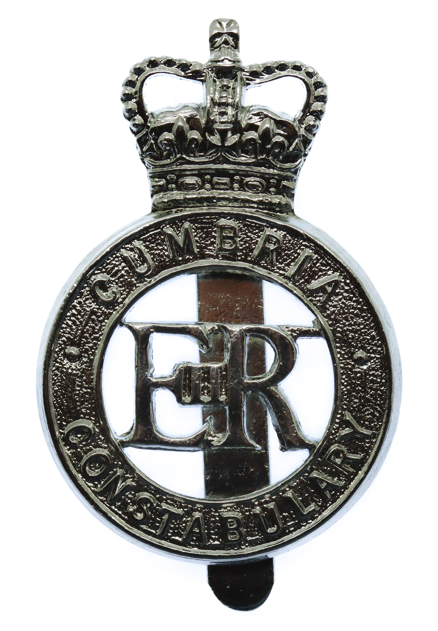 Cumbria Constabulary Cap Badge - Queen's Crown