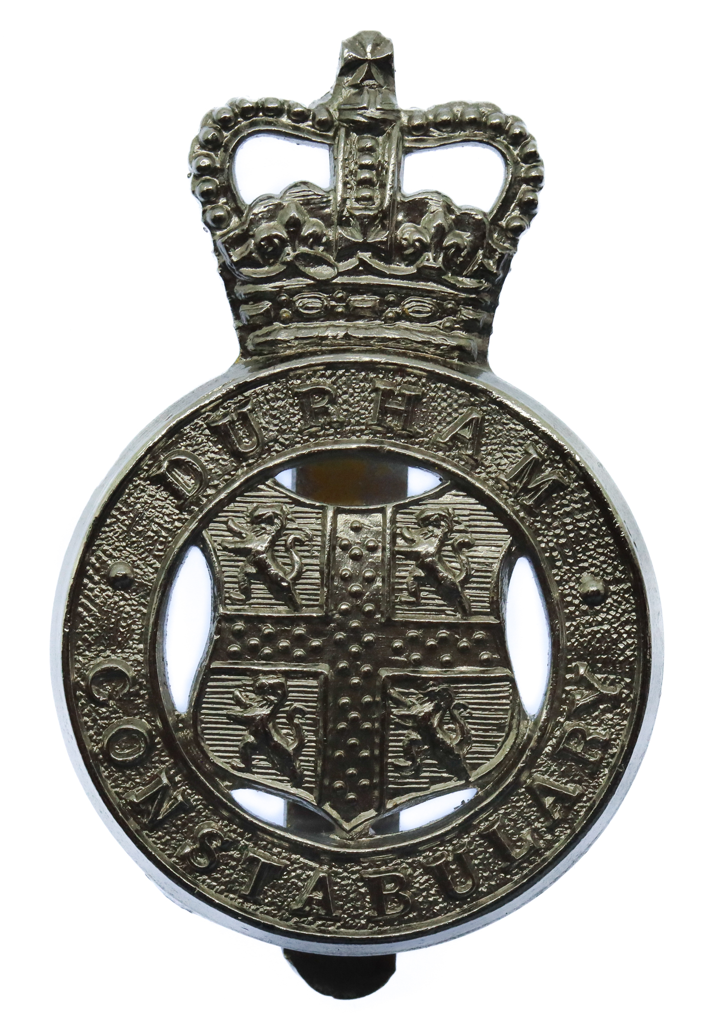 Durham Constabulary Cap Badge - Queen's Crown