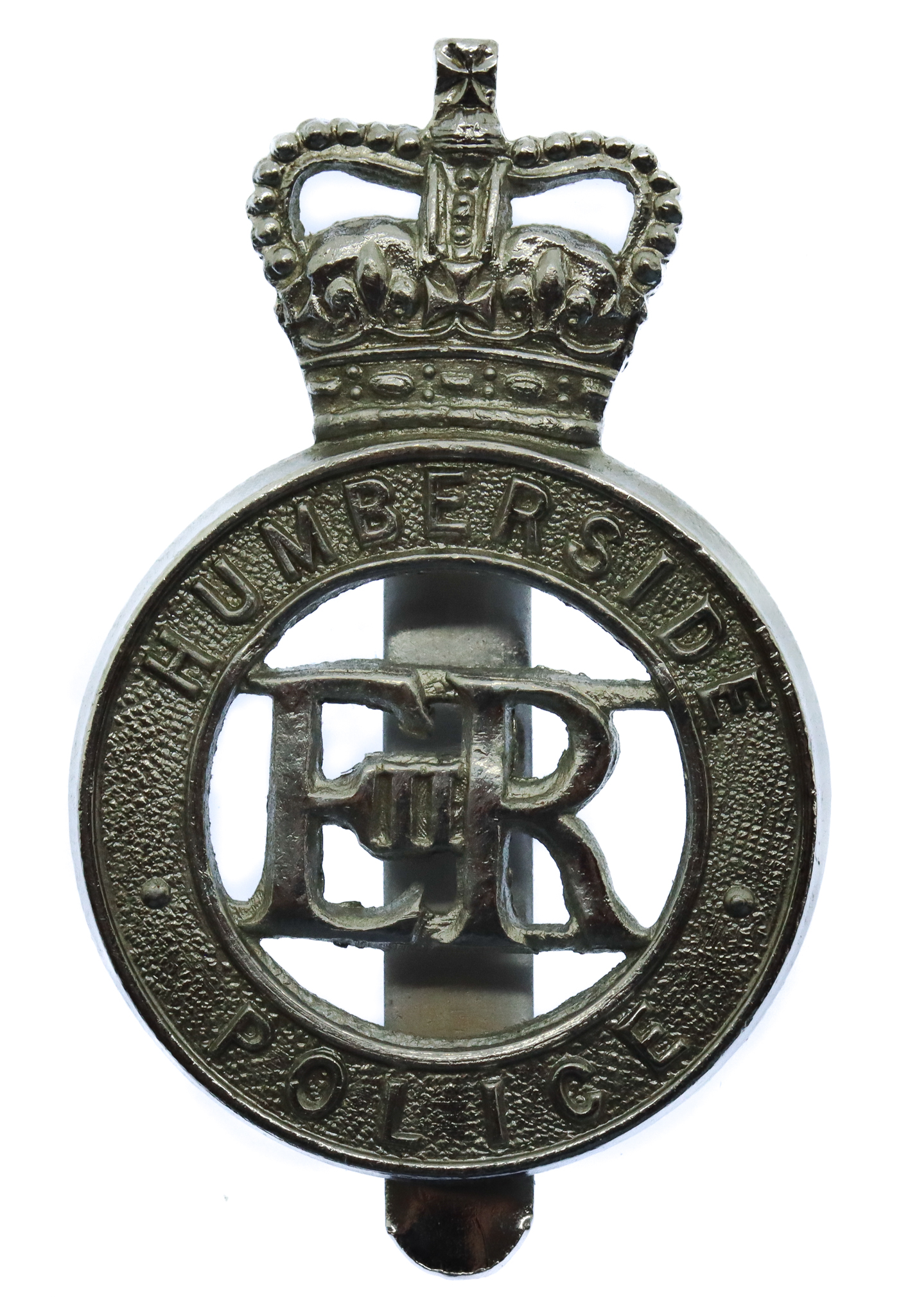 Humberside Police Cap Badge - Queen's Crown 