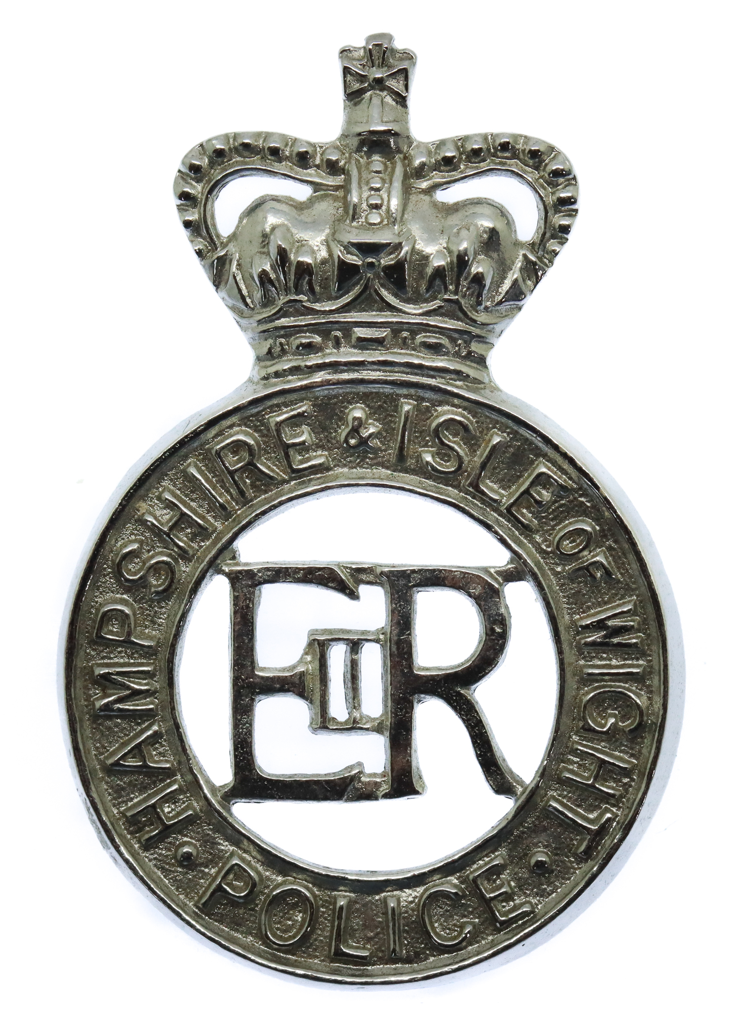 Hampshire & Isle of Wight Police Cap Badge - Queen's Crown
