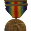 USA WW1 Victory Medal with 2 Clasps (Defensive Sector, Meuse-Argonne)