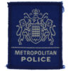 Metropolitan Police Cloth Patch Badge