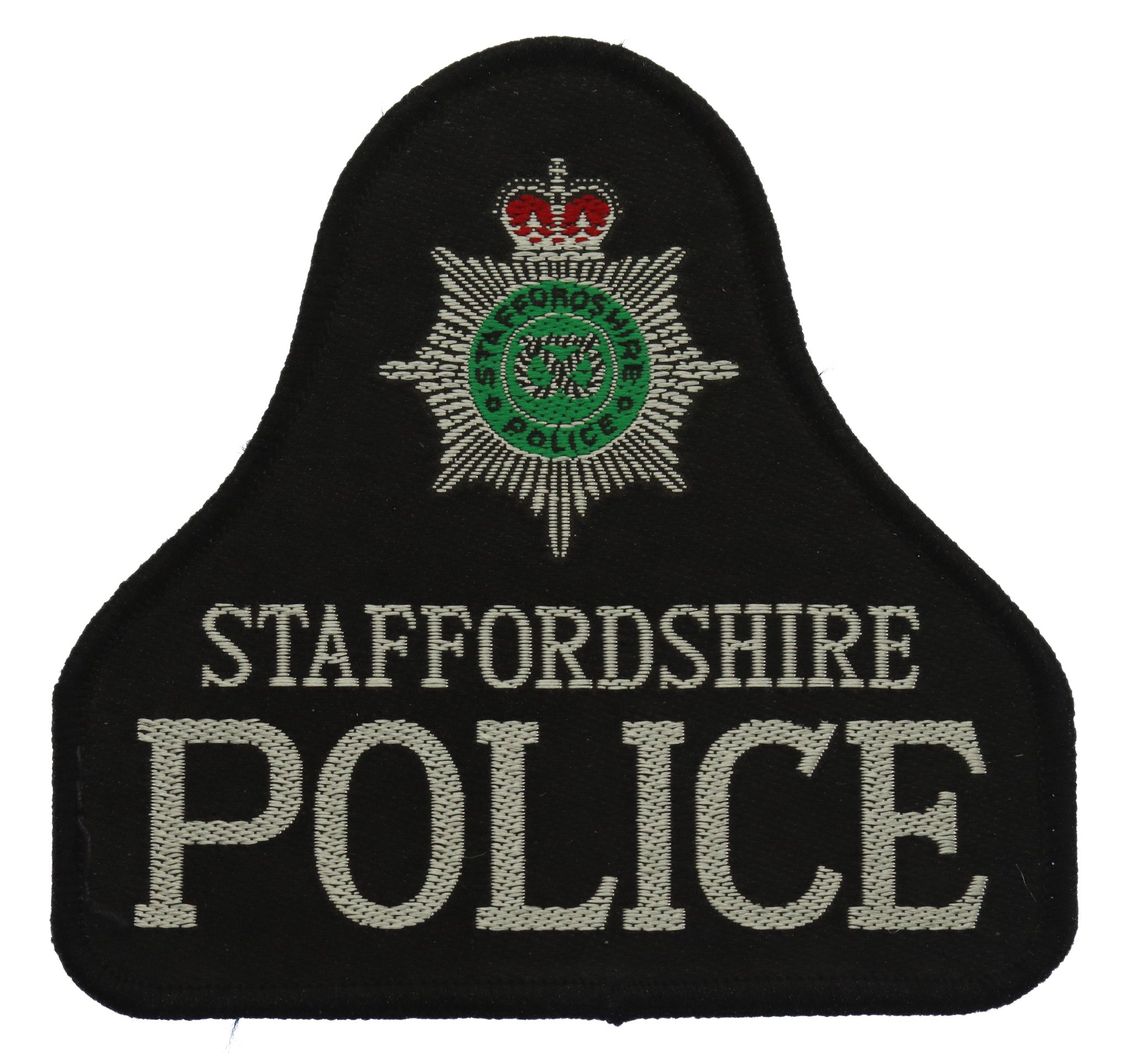 Staffordshire Police Cloth Bell Patch Badge