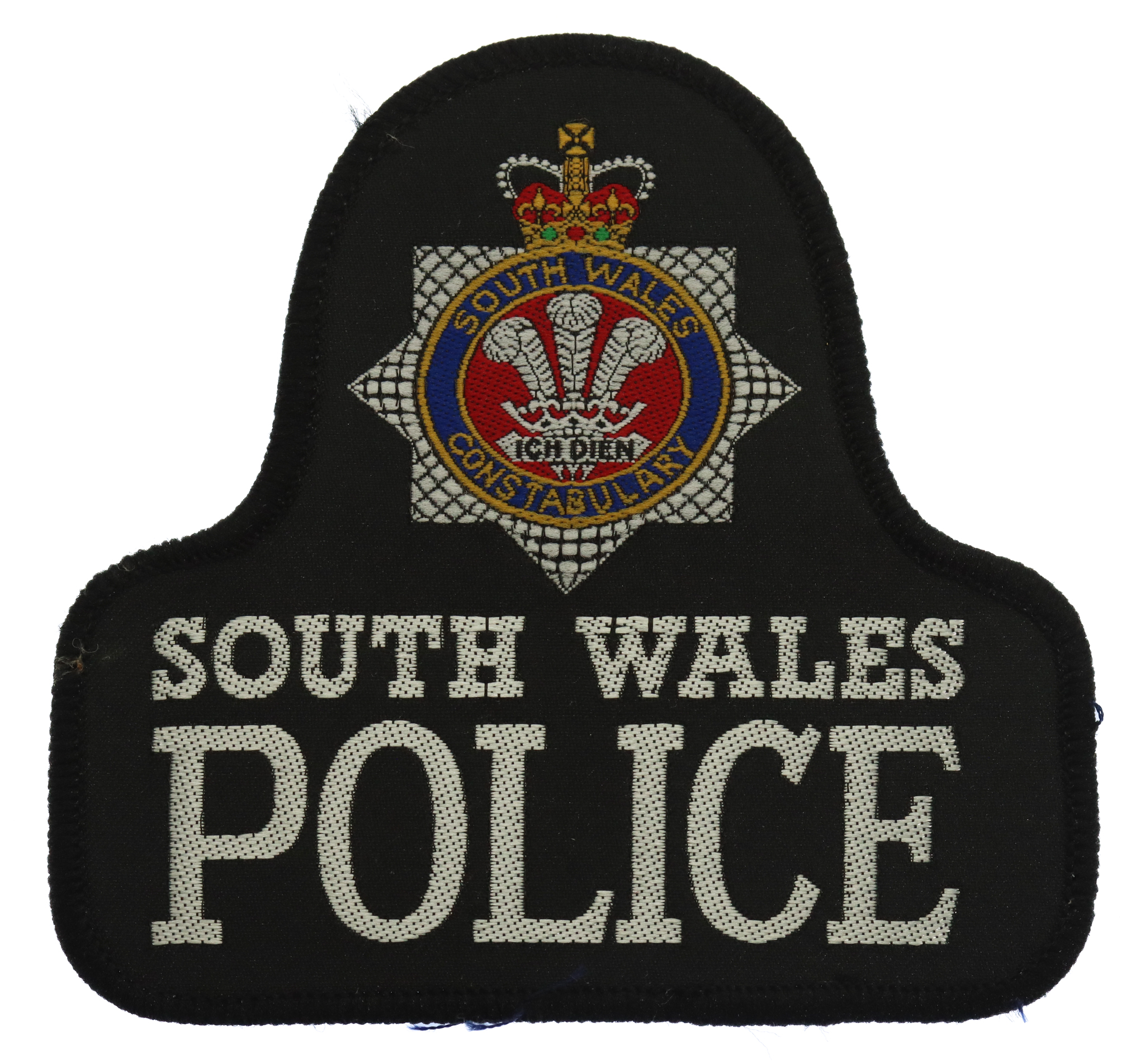 South Wales Police Cloth Bell Patch Badge