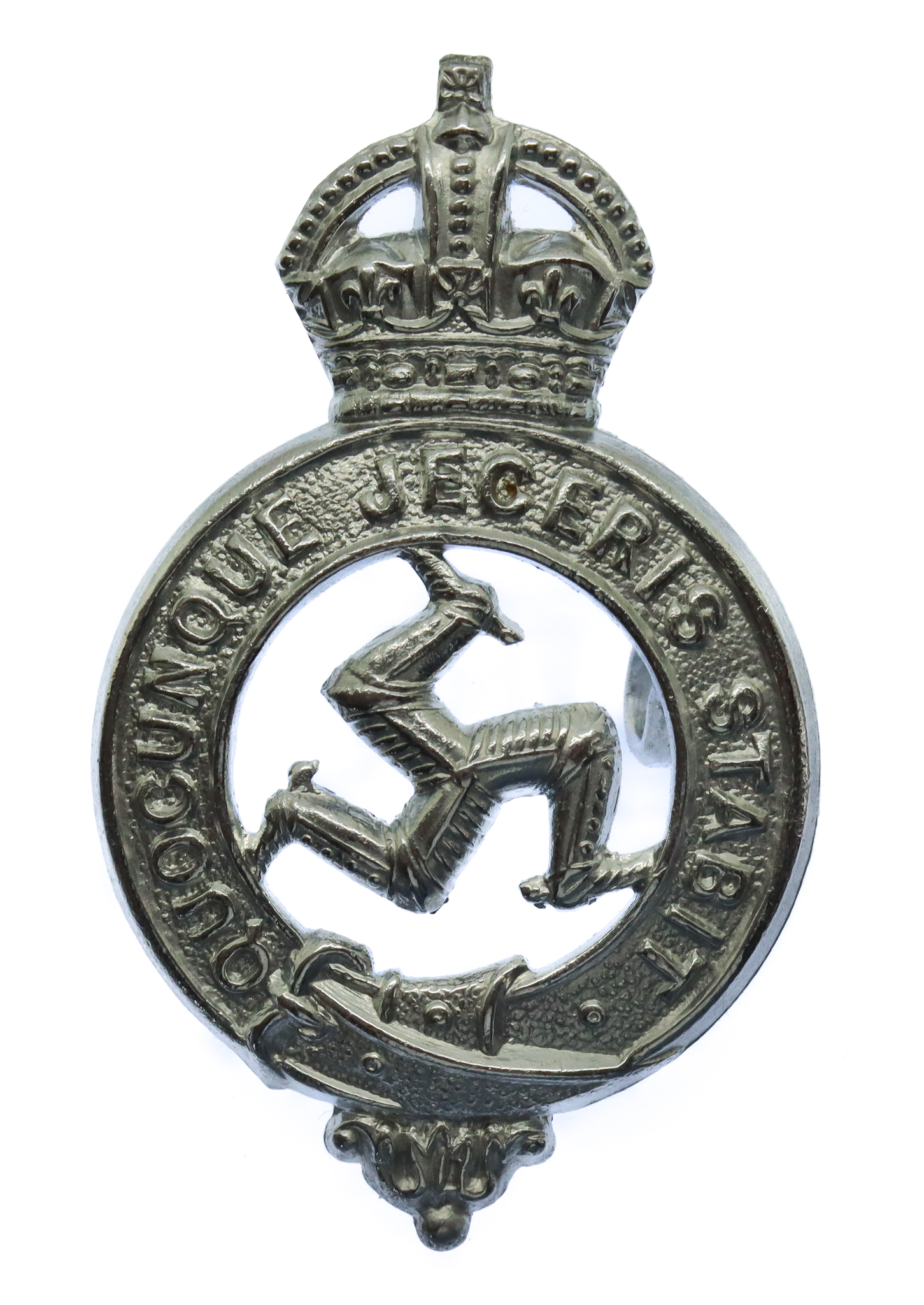 Isle of Man Constabulary Cap/Collar Badge - King's Crown